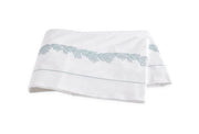 Atoll Full/Queen Flat Sheet Bedding Style Matouk Aegean 