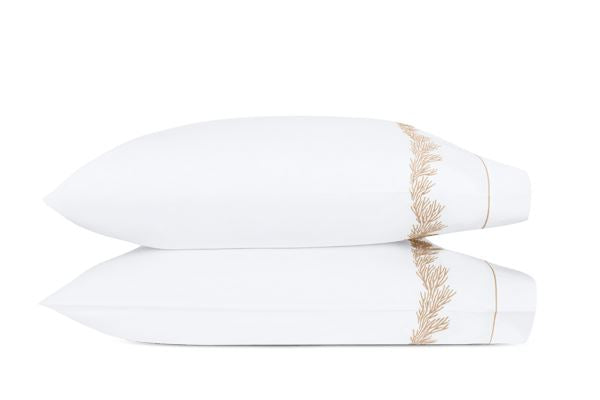 Atoll King Pillowcase-Pair Bedding Style Matouk Reef 