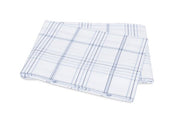 August Plaid King Flat Sheet Bedding Style Matouk 