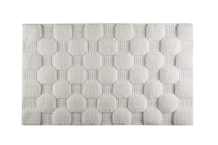Aura Bath Rug 24x39 Bath Rug Graccioza Fog 