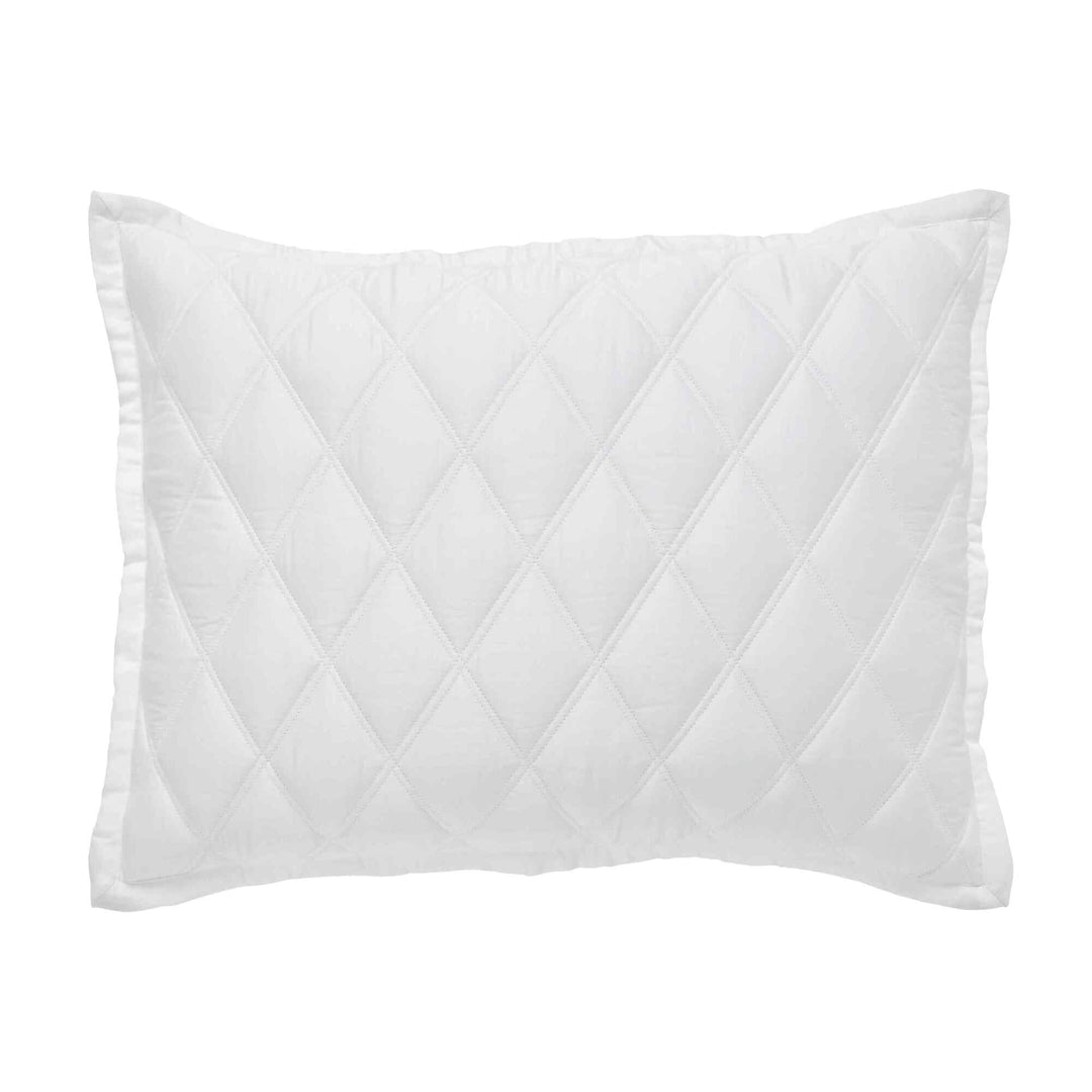 Avalon Euro Sham - each Bedding Style Orchids Lux Home White 