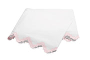Aziza Full/Queen Flat Sheet Bedding Style Matouk Pink 