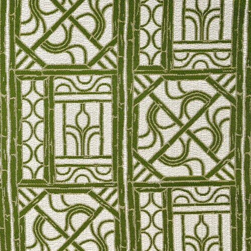 Bamboo Lattice Pillow 22x22 Linens & Bedding Ann Gish Leaf 