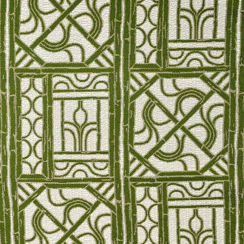 Bamboo Lattice Pillow 24x14 Linens & Bedding Ann Gish Leaf 