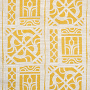 Bamboo Lattice Pillow 24x14 Linens & Bedding Ann Gish Yellow 