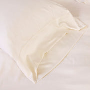 Bamboo Twin Sheet Set Bedding Style Pom Pom at Home Sand 