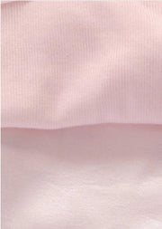 Becca L/S Semi Crop Rib Sweatshirt - Medium Loungewear PJ Harlow Blush 