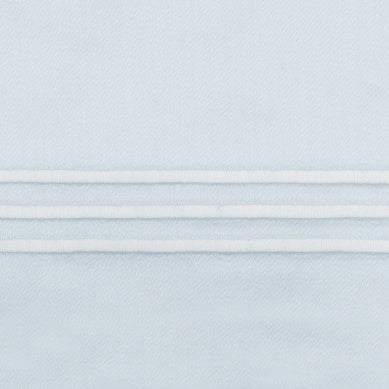 Bel Tempo Nocturne King Pillowcases- Pair Bedding Style Matouk Blue 