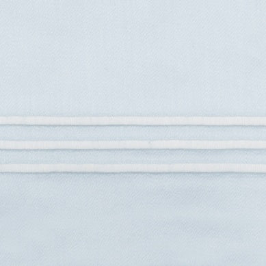 Bel Tempo Nocturne Standard Sham Bedding Style Matouk Blue 