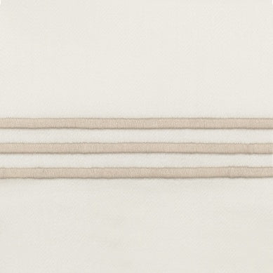 Bel Tempo Nocturne Standard Sham Bedding Style Matouk Ivory 