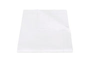 Bergamo Hemstitch King Fitted Sheet Bedding Style Matouk White 