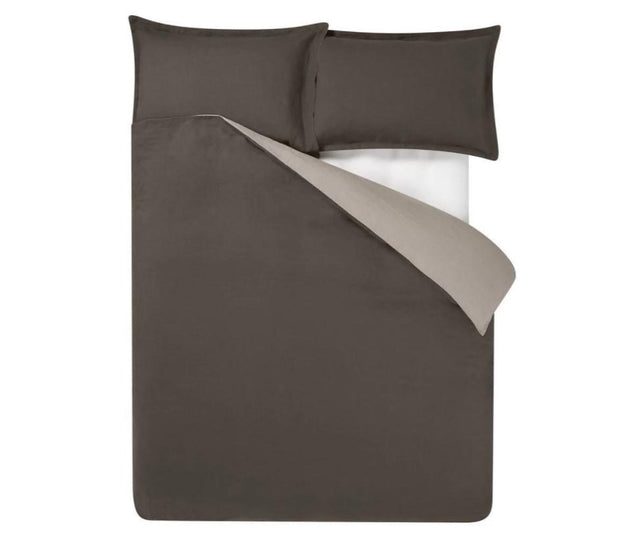 Biella Standard Pillowcase Bedding Style Designer's Guild Espresso Birch 