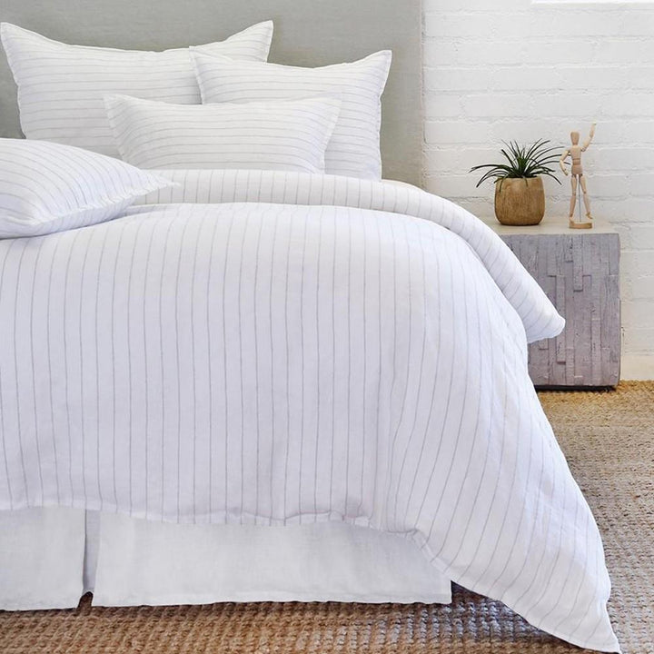 Blake Queen Duvet Cover Bedding Style Pom Pom at Home 