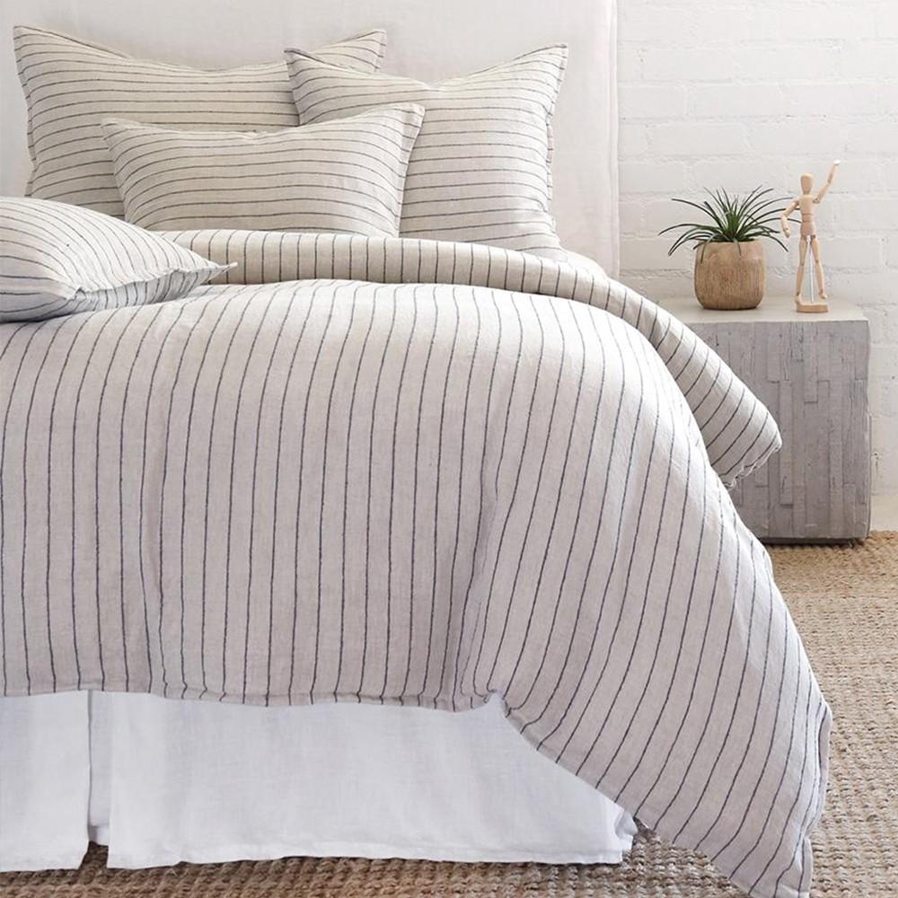 Blake Queen Duvet Cover Bedding Style Pom Pom at Home 