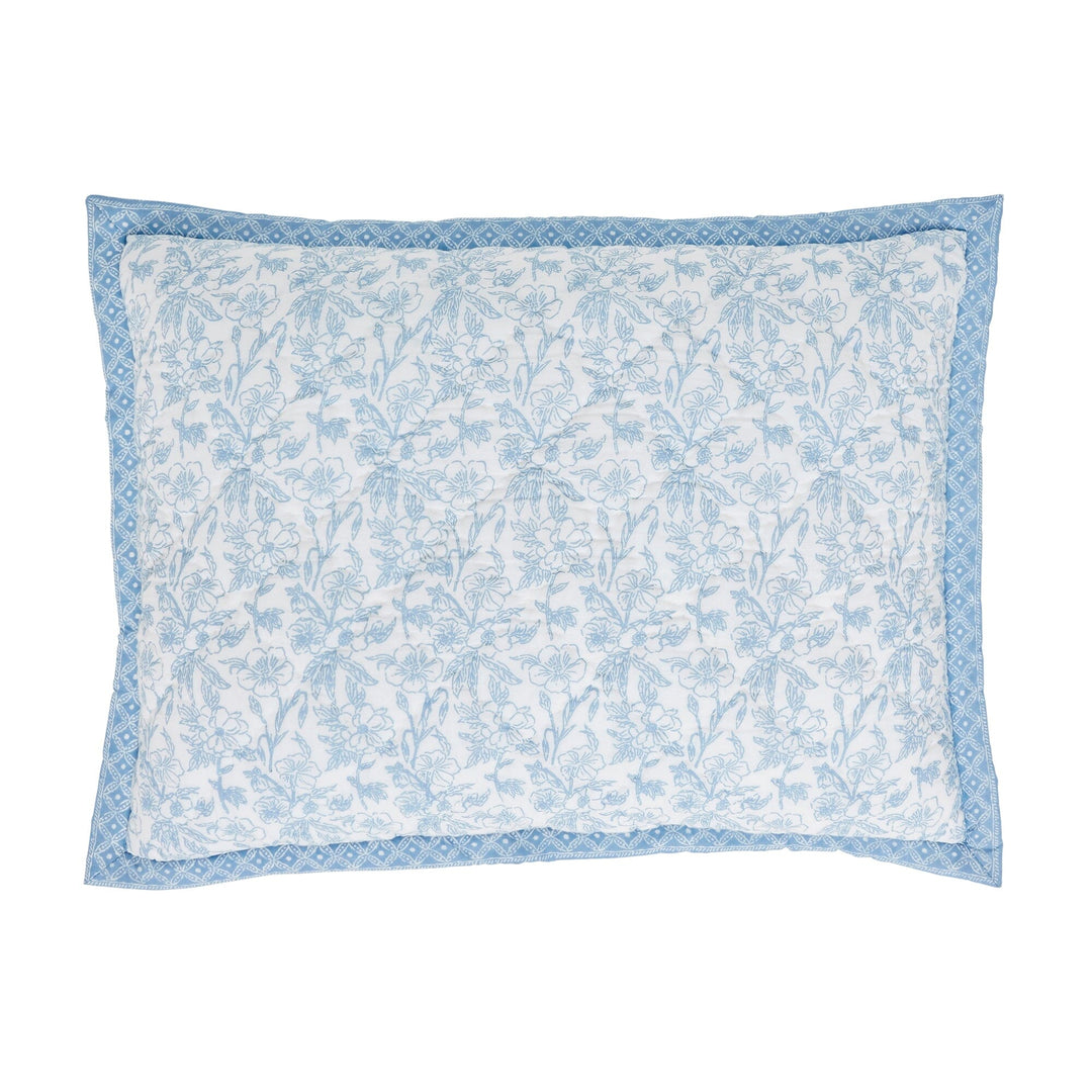 Bliss Standard Sham - each Bedding Style Orchids Lux Home Aqua 