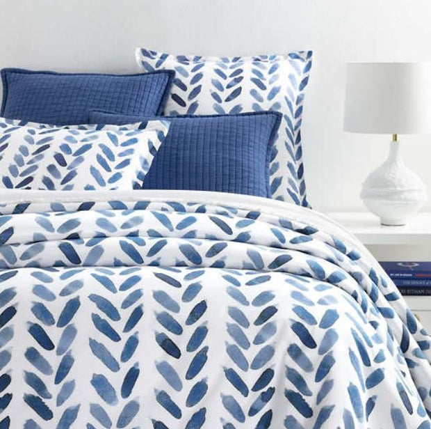 Bedding Style - Blue Brush Twin Duvet Cover