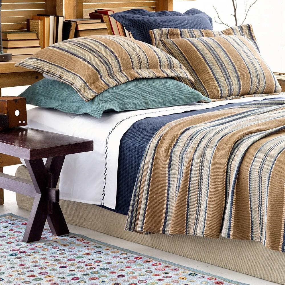 Blue Heron Full/Queen Blanket Bedding Style Pine Cone Hill