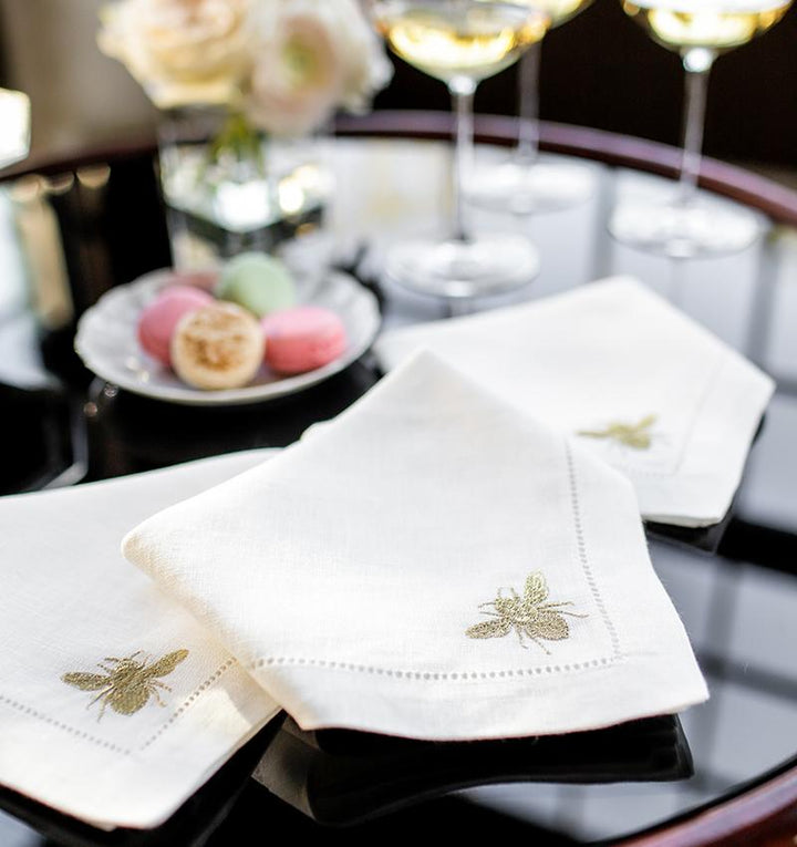 Table Linens - Bombo Dinner Napkin - Set Of 4