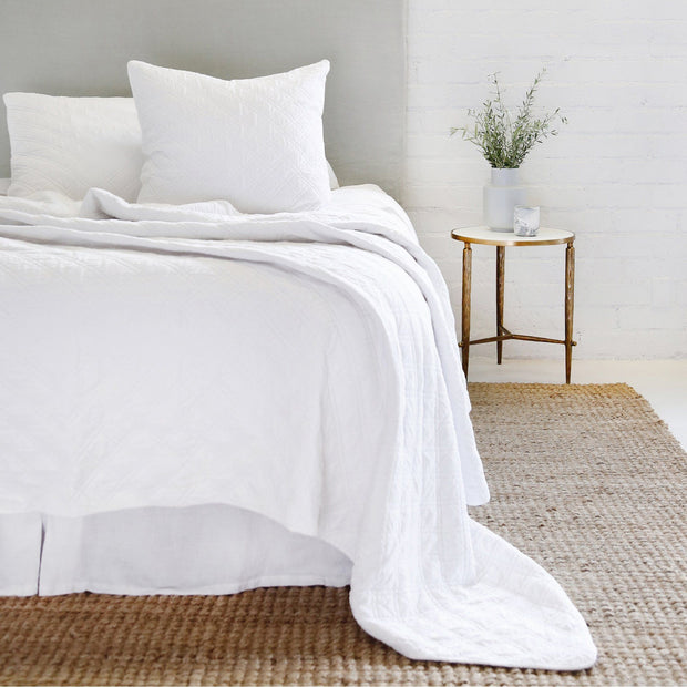 Brussels Queen Coverlet Bedding Style Pom Pom at Home 