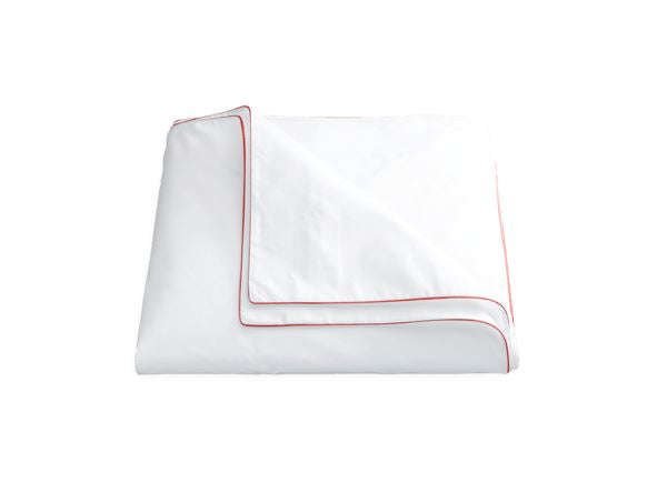 Bryant Full/Queen Duvet Cover Bedding Style Matouk Coral 