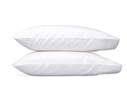 Bryant King Pillowcases- Pair Bedding Style Matouk Charcoal 