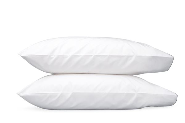 Bryant Standard Pillowcases- Pair Bedding Style Matouk Charcoal 