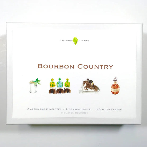 C Buxton Designs Boxed Card Set Gifts C Buxton Designs Bourbon 