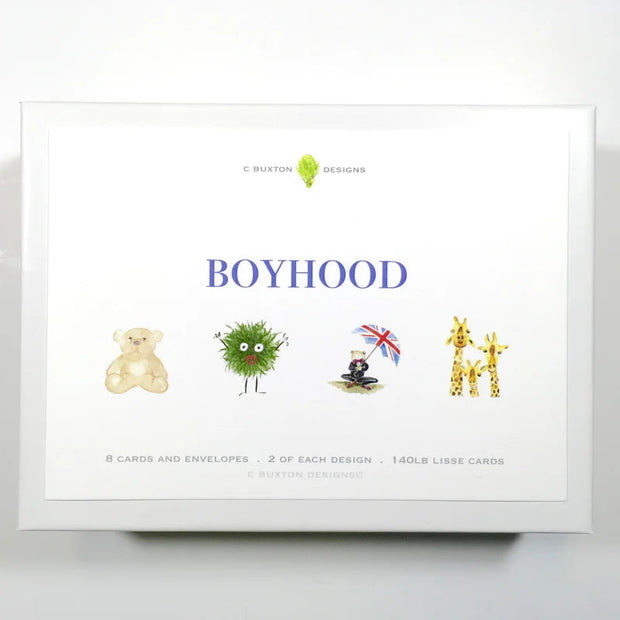 C Buxton Designs Boxed Card Set Gifts C Buxton Designs Boyhood 