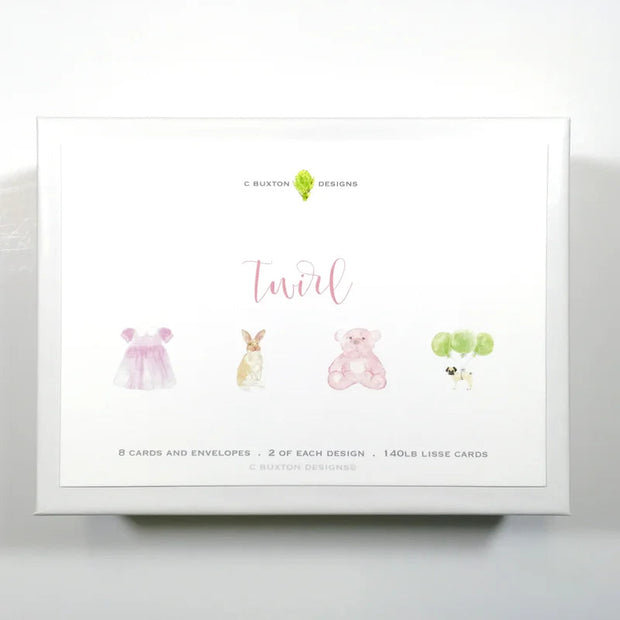 C Buxton Designs Boxed Card Set Gifts C Buxton Designs Twirl 