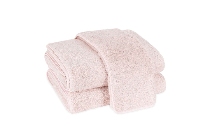 Cairo Guest Towel Bath Linens Matouk Blush Blush 