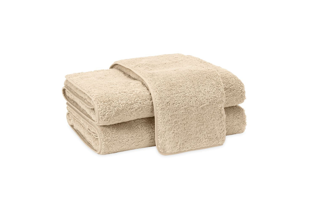 Cairo Guest Towel Bath Linens Matouk Sand Sand 