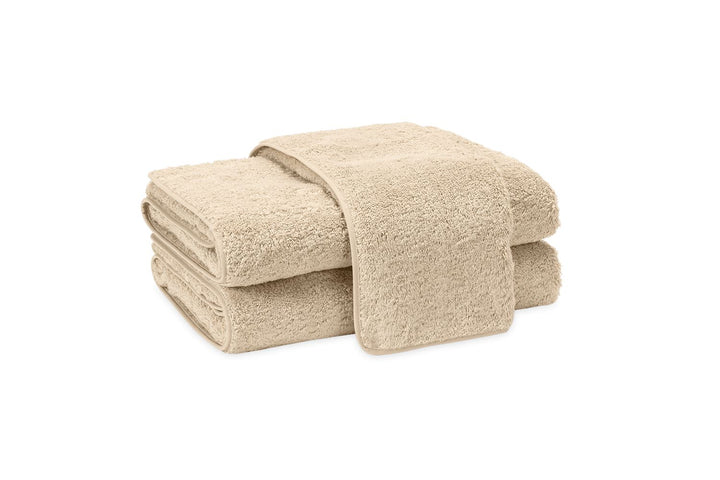 Cairo Guest Towel Bath Linens Matouk Sand Sand 