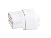 Cairo Guest Towel Bath Linens Matouk White Linen 