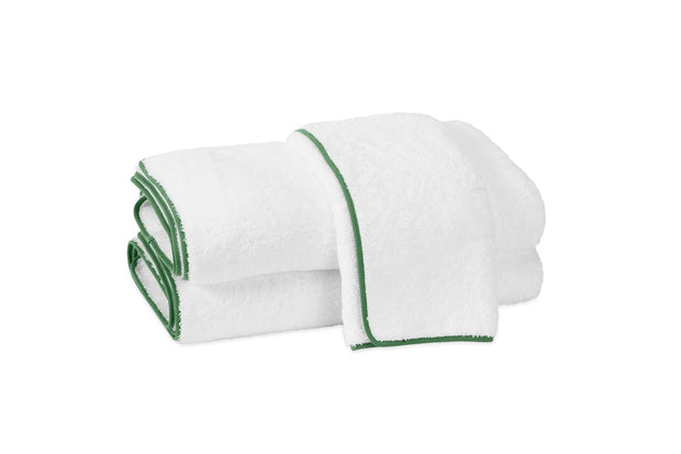 Cairo Hand Towel Bath Linens Matouk White Palm 