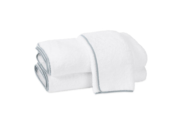 Cairo Hand Towel Bath Linens Matouk White Pool 