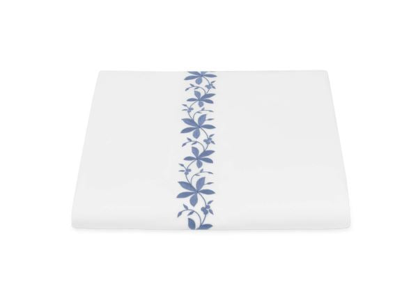 Callista Full/Queen Duvet Cover Bedding Style Matouk Bluebell 