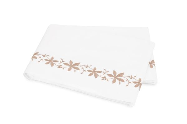 Callista Full/Queen Flat Sheet Bedding Style Matouk Shell 
