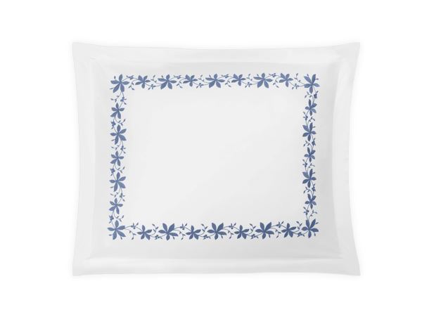 Callista King Sham Bedding Style Matouk Bluebell 