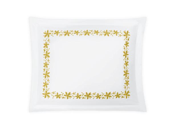 Callista King Sham Bedding Style Matouk Lemon 