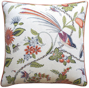 Campagne 22" Pillow Decorative Pillow Ryan Studio Persimmon Pink 