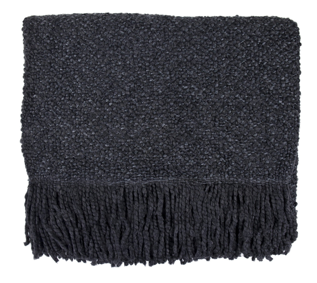 Campbell Throw Throw Bedford Collections Charcoal 