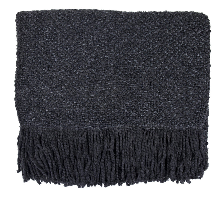Campbell Throw Throw Bedford Collections Charcoal 