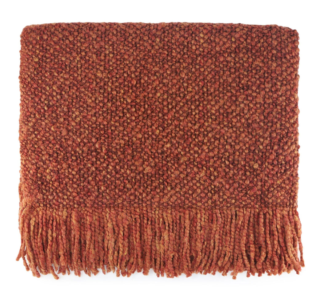 Campbell Throw Throw Bedford Collections Pumpkin Spice 