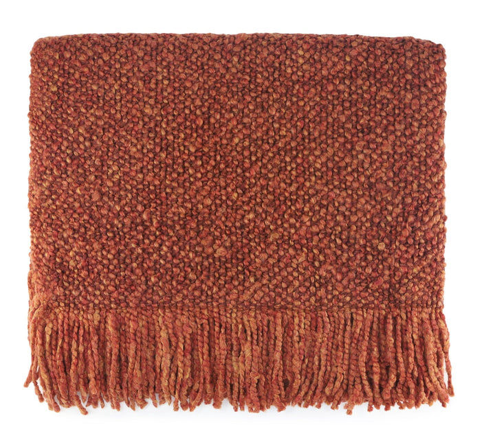 Campbell Throw Throw Bedford Collections Pumpkin Spice 