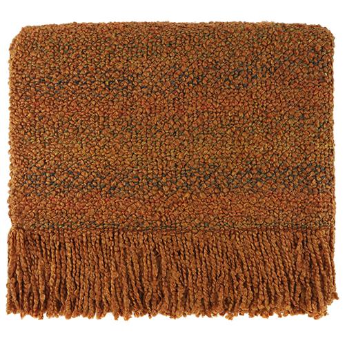 Campbell Throw Throw Bedford Collections Rust 