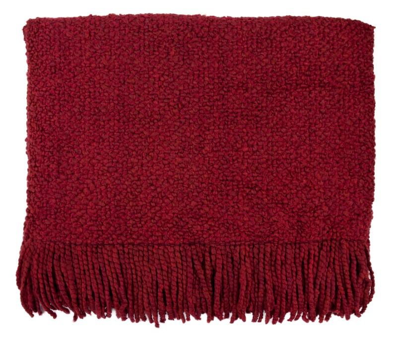 Campbell Throw Throw Bedford Collections Scarlet 