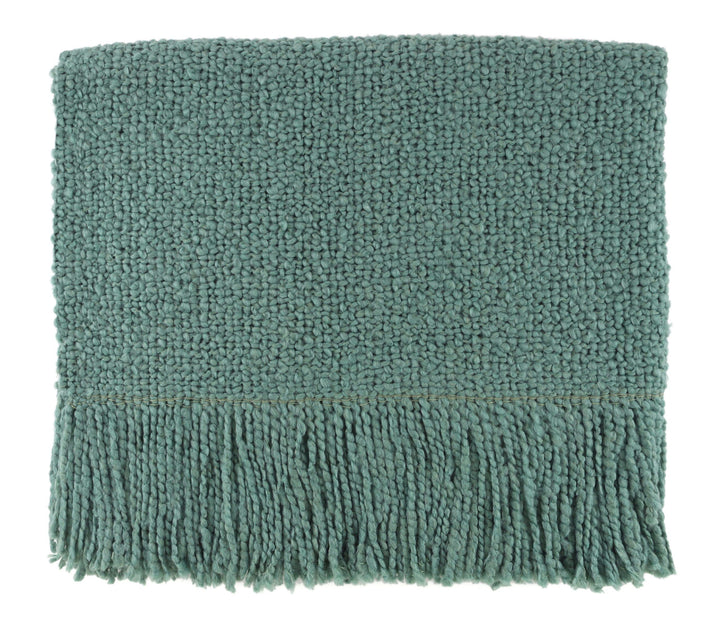 Campbell Throw Throw Bedford Collections Seafoam 
