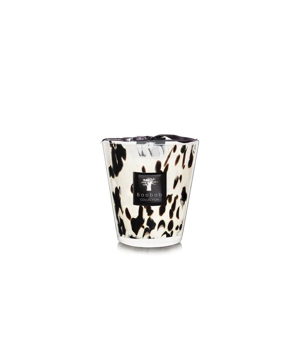 Candle Pearls Black 16 Candle Baobab 