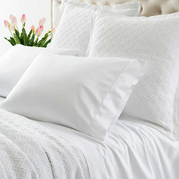 Carina King Flat Sheet Bedding Style Annie Selke Luxe 