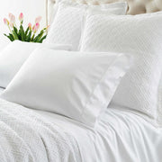 Carina King Pillowcase- Pair Bedding Style Annie Selke Luxe 
